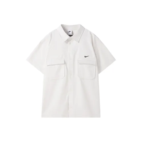 Nike Ткани вязаные Белый Мужской Куртки