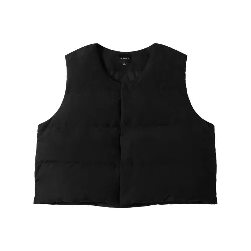 N Max Черный Унисекс Пуховый жилет