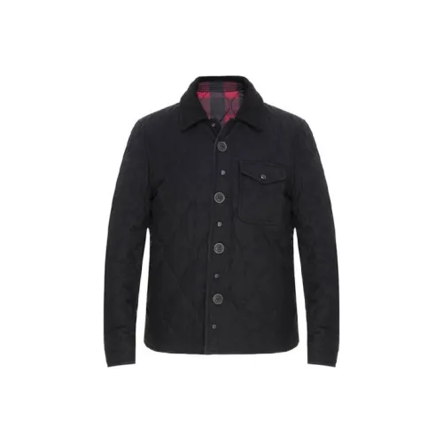 Burberry Хлопковый пуховик Зимний Мужской Черный