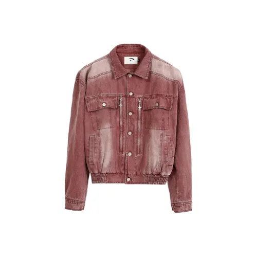 ANTERIORLOVED Loose Fit Denim Jacket Unisex