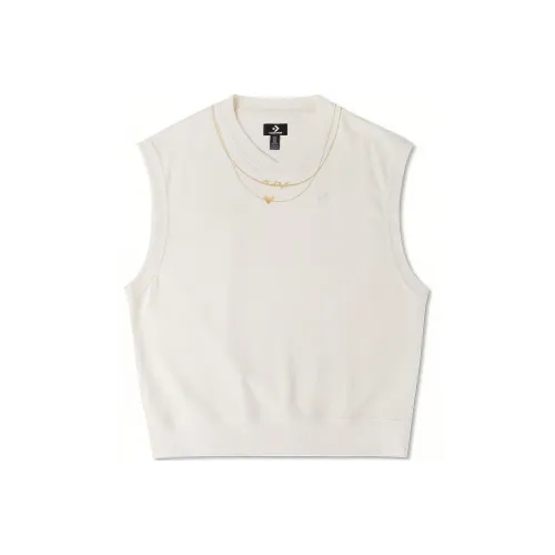 Конверс RADIATING LOVE Жилет Унисекс Белый