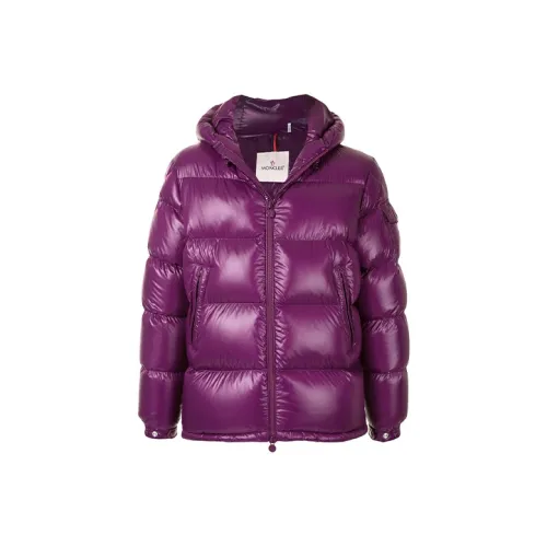 MONCLER Ecrins Series Темно-фиолетовый Мужской Пуховик