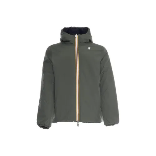 K WAY Army Green Мужские Куртки
