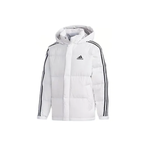 Adidas Пуховик Зимний Мужской Белый