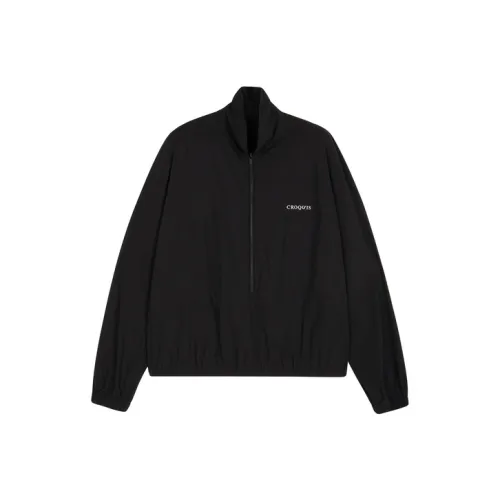 CROQUIS 001 Глубокий черный Унисекс Куртки