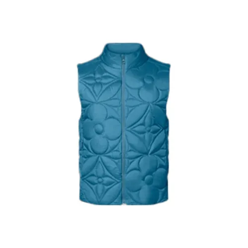 LOUIS VUITTON Новые ежеквартальные продукты LV Синий Мужской жилет