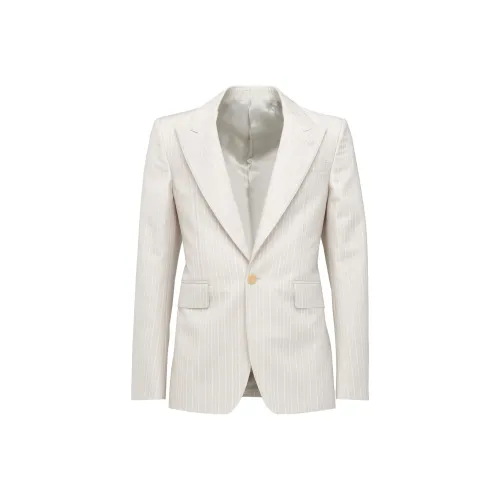 Alexander McQueen Бизнес-костюм мужской белый