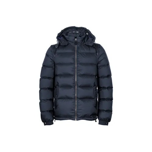 Burberry Пуховик Зимний Мужской Темно-синий
