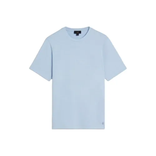 Dunhill Мужские Синие T-Рубашки