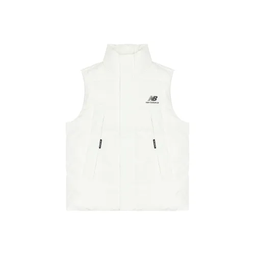 New Balance Pocket Puffer Белый Мужской Пуховый жилет