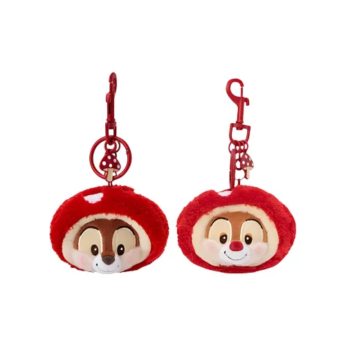 Disney Mushroom Carnival Collection Chip 'n Dale Подвеска Набор Куклы Плюшевый Брелок 8 см Высокий