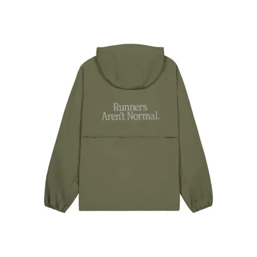 New Balance Куртки и Пальто Мужской Оливково-зеленый