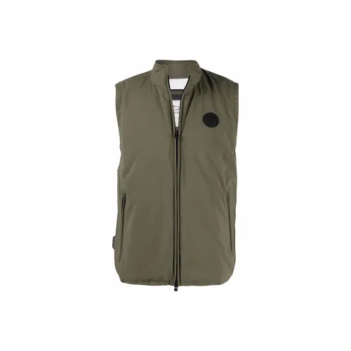 WOOLRICH Зеленый Мужской Жилеты