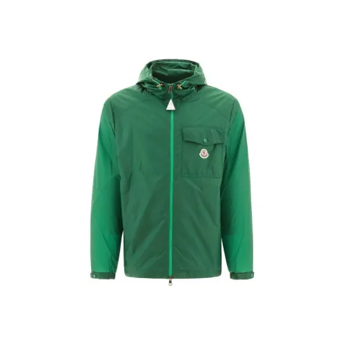 MONCLER Зеленый Мужской Куртки