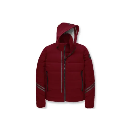 Canada Goose HyBridge Series FW21 Пуховик Мужской Темно-Красный