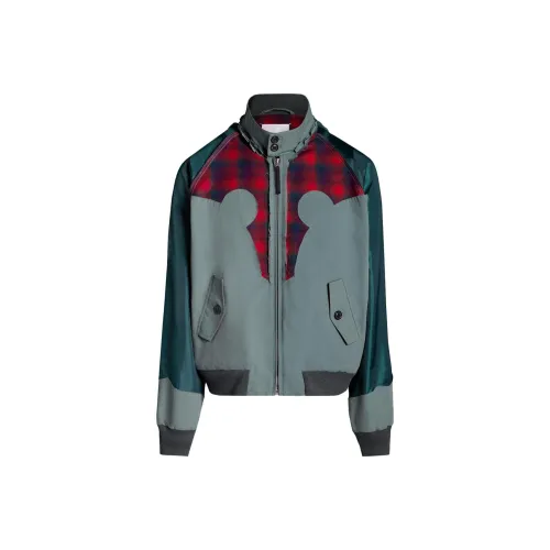 Maison Margiela x PENDLETON FW23 Куртки и пальто Унисекс Трава Зеленый