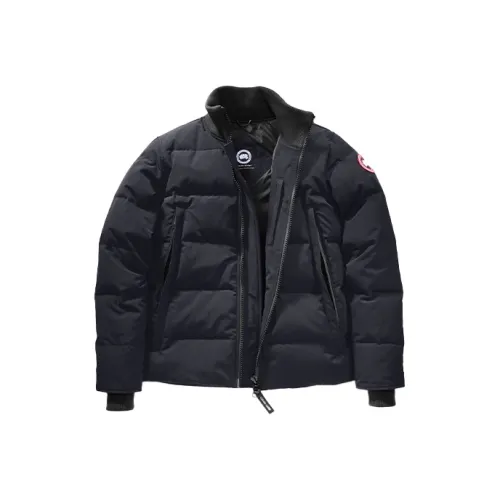 Canada Goose Woolford Series Морской Синий Мужской Пуховик