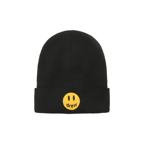 Drew House Акриловые шапки-бини унисекс черного цвета