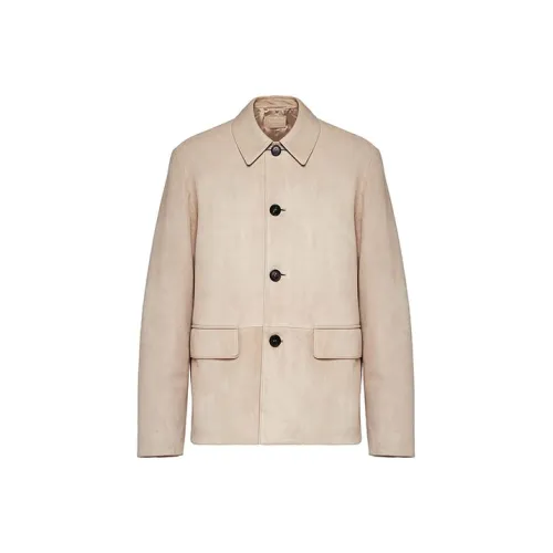 PRADA Khaki Мужские Деловые Костюмы