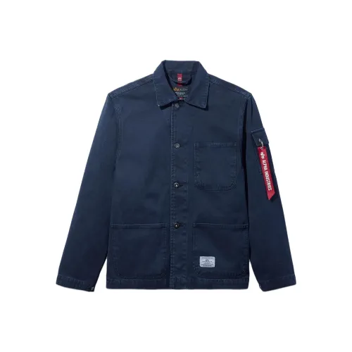 Alpha Industries Синие Унисекс Куртки