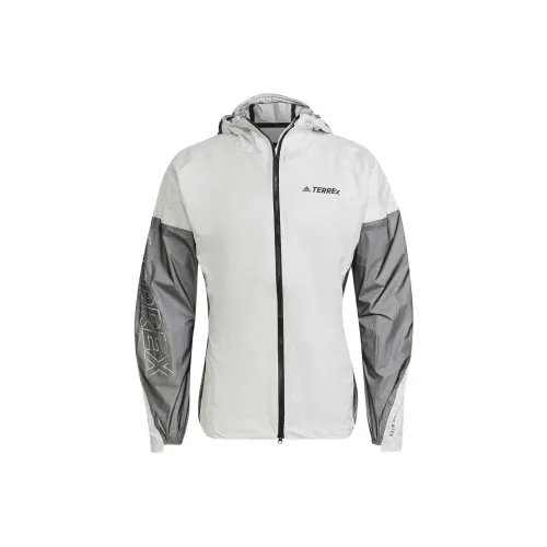 Adidas Куртки и Пальто Мужские Черный Белый