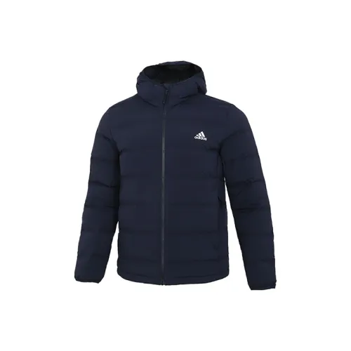 Adidas Helionic Пуховик Мужской Темно-Синий