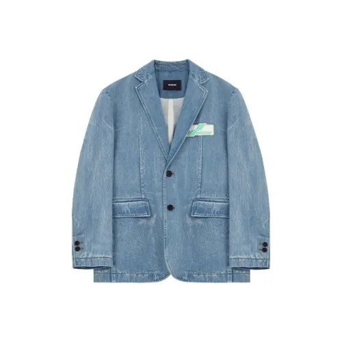 WE11DONE Синий Унисекс Офисные костюмы