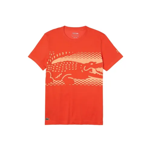 LACOSTE Collaboration Красная Мужская Футболка