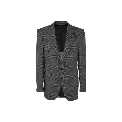 TOM FORD Серый Мужской Деловой костюм