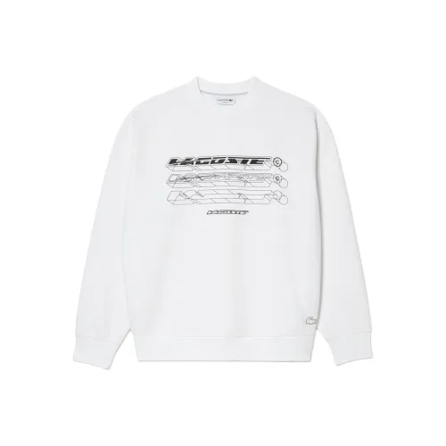 LACOSTE Collaboration Белый Мужской Свитшот