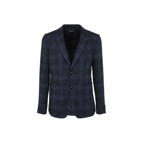 Zzegna Куртки и Пальто Мужской Темно-синий Синий