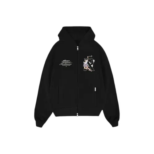 REPRESENT Черная унисекс куртка