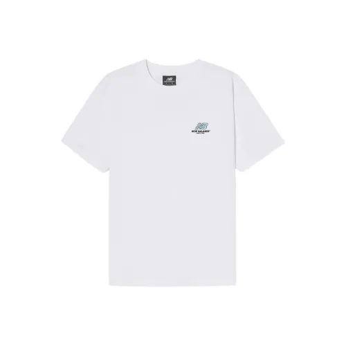 New Balance SEMI OVER FITUNI NB Мальчик T Рубашка Унисекс 10 Белый