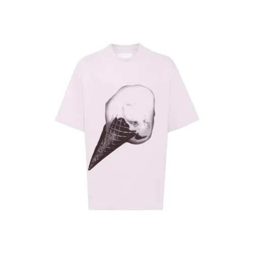 JIL SANDER Фиолетовые Мужские T-рубашки