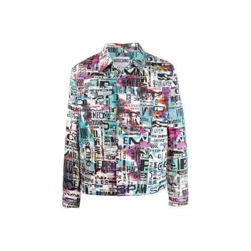 MOSCHINO Многоцветный Мужской Джинсовые Куртки