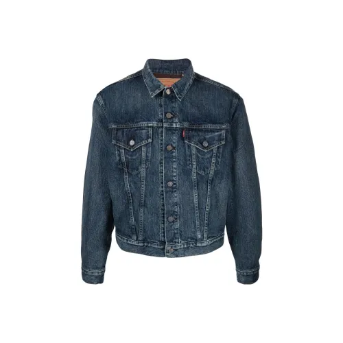 Levis Blue Men's Jackets Левис Синий Мужские Куртки