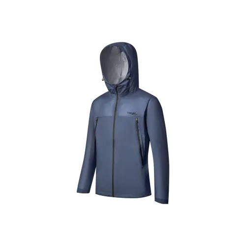 Saucony Куртки и Пальто Унисекс Пыльно-Серый Синий