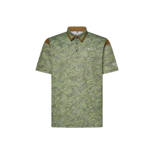 Oakley O Sync Пачка Irradiation Рубашка Поло Мужской Зеленый