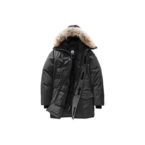 Canada Goose Langford Series Down Jacket Parka Coat Winter Men's Graphite Gray