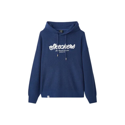 Skechers New Year Collection Sports Lifestyle Толстовка Унисекс Опал Синий