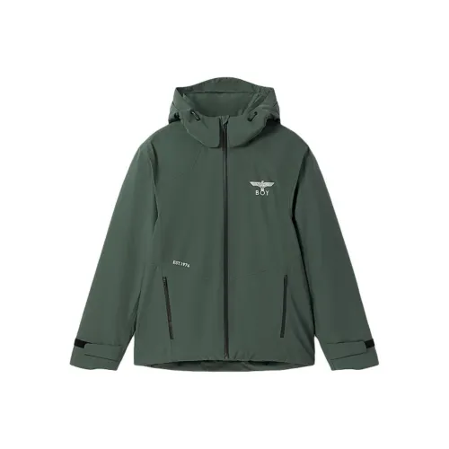 Boy London Пуховик Унисекс Зеленый