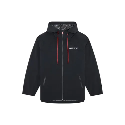 DIESEL Sport Черные Мужские Куртки