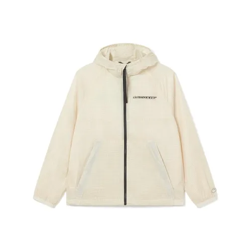 LACOSTE Кремово-белая унисекс куртка
