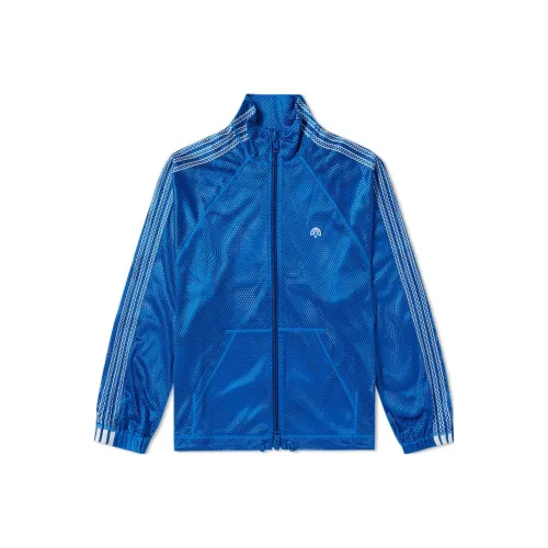 Adidas Originals Alexander Wang Co Бренд Синий Мужской Куртки