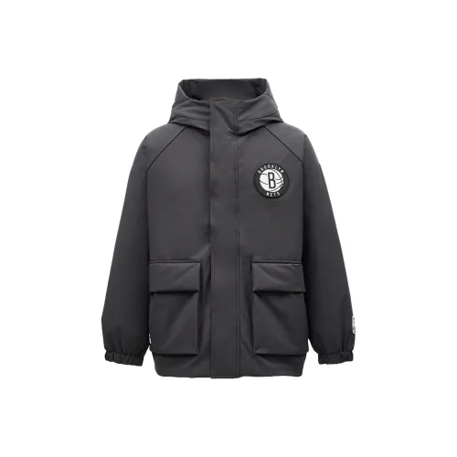 JACK JONES· X NBA Пуховик Мужской Черный Песочный