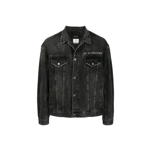 Ksubi Черные Мужские Джинсовые Куртки