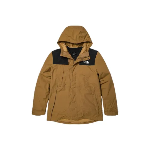 THE NORTH FACE Urban Exploration Водонепроницаемый и Ветрозащитный для сохранения тепла Ветровка Мужской Коричневый