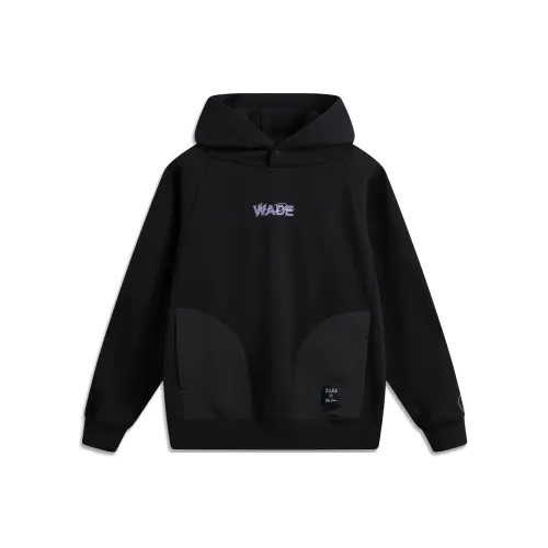 LINING Wow Черные Мужские Толстовки