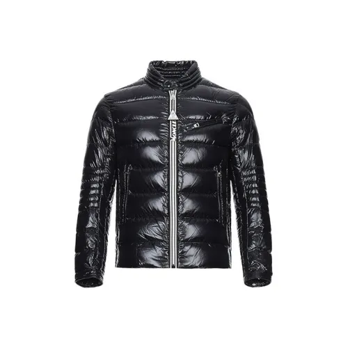 MONCLER Черный Мужской Пуховик