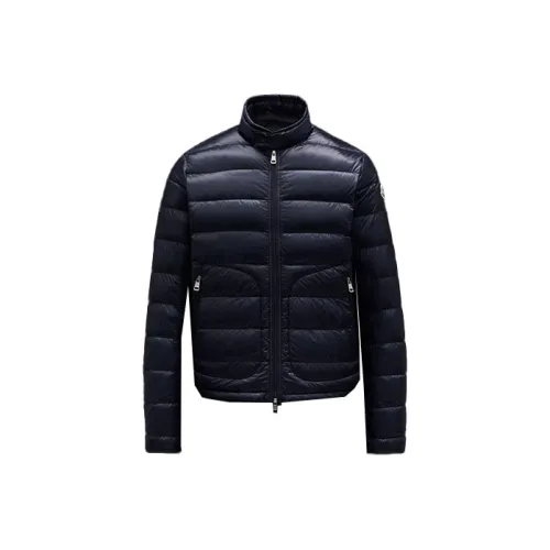 Moncler Acorus Series Пуховик Мужской Синий